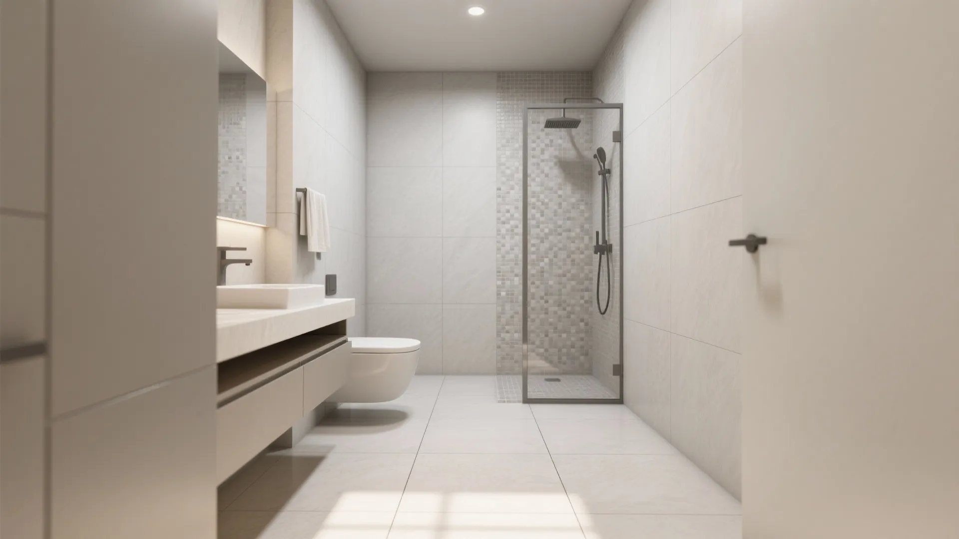 Large-Format Anti-Slip Tiles with Minimal Grout