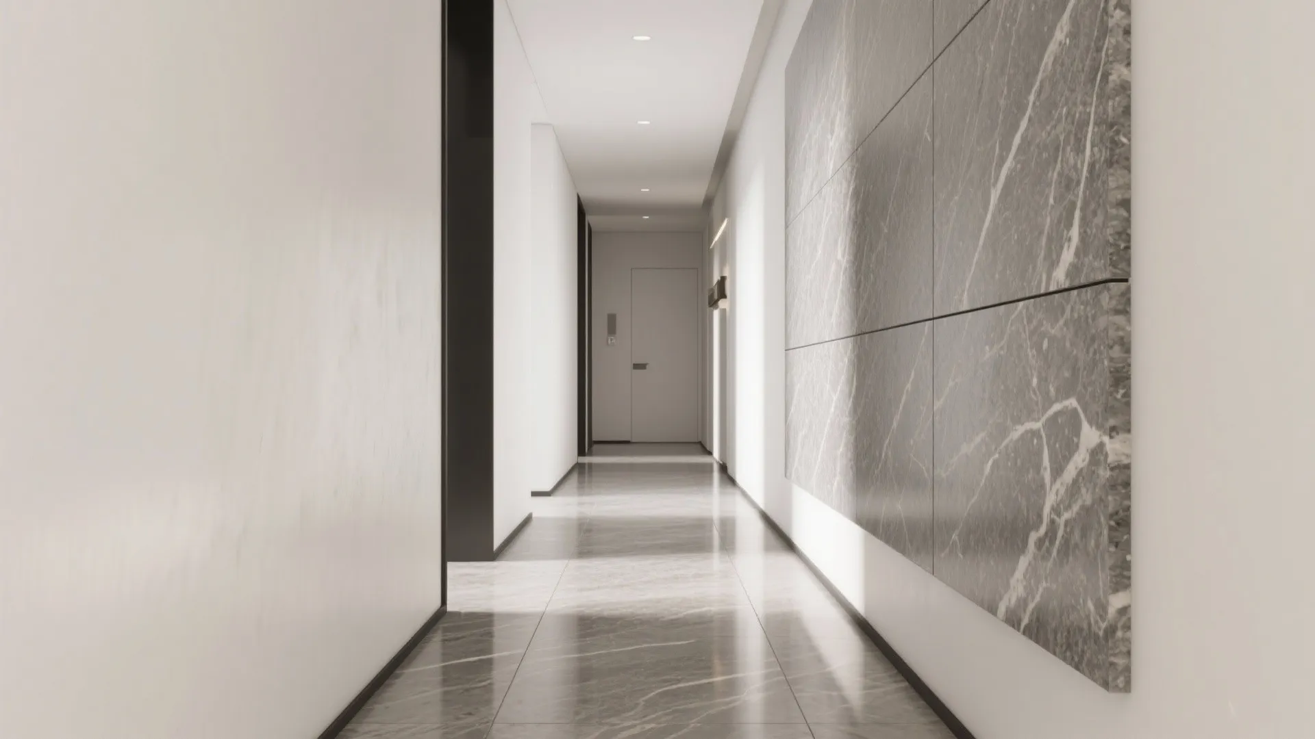 Large-Format Granite for a Seamless, Modern Look