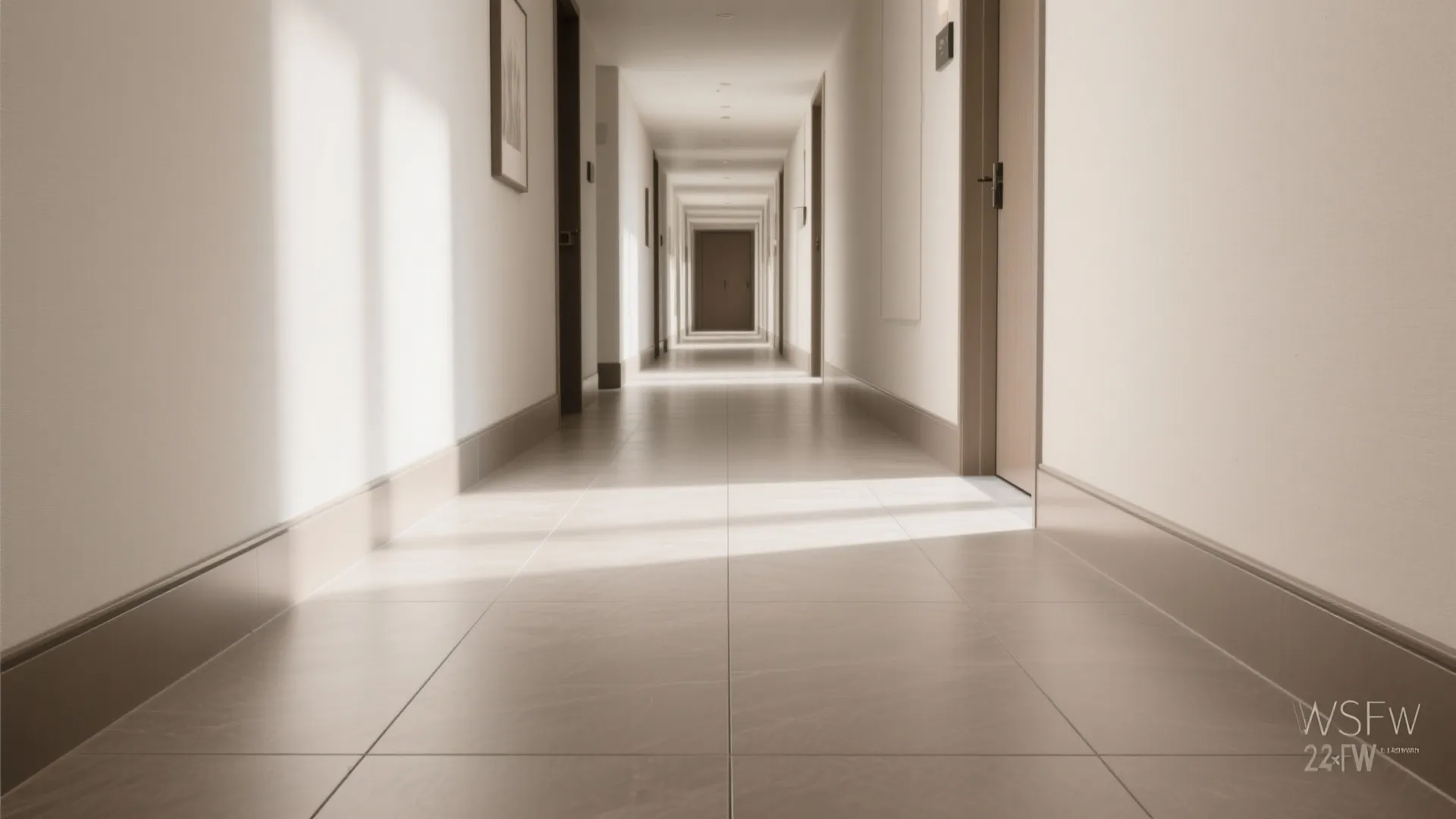 Large-Format Porcelain for a Seamless Hall