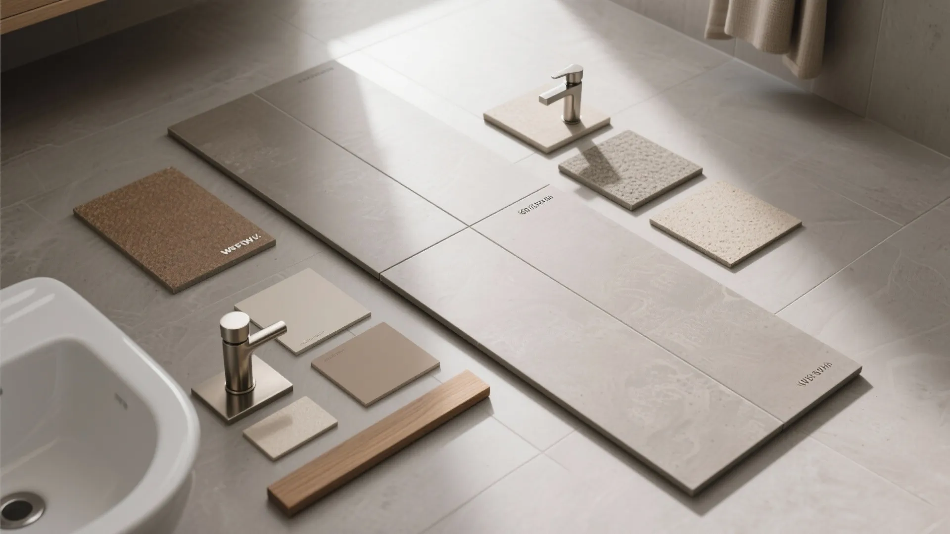 Statement Surface: Large-Format Tile or Microcement