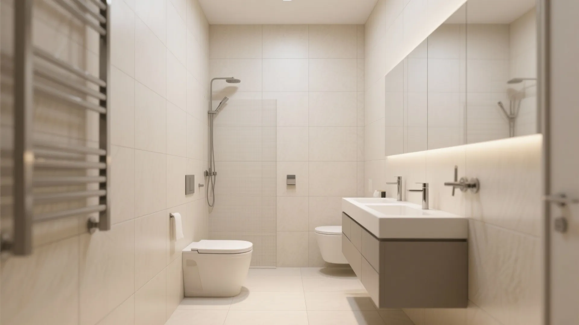 5. Large-Format Porcelain