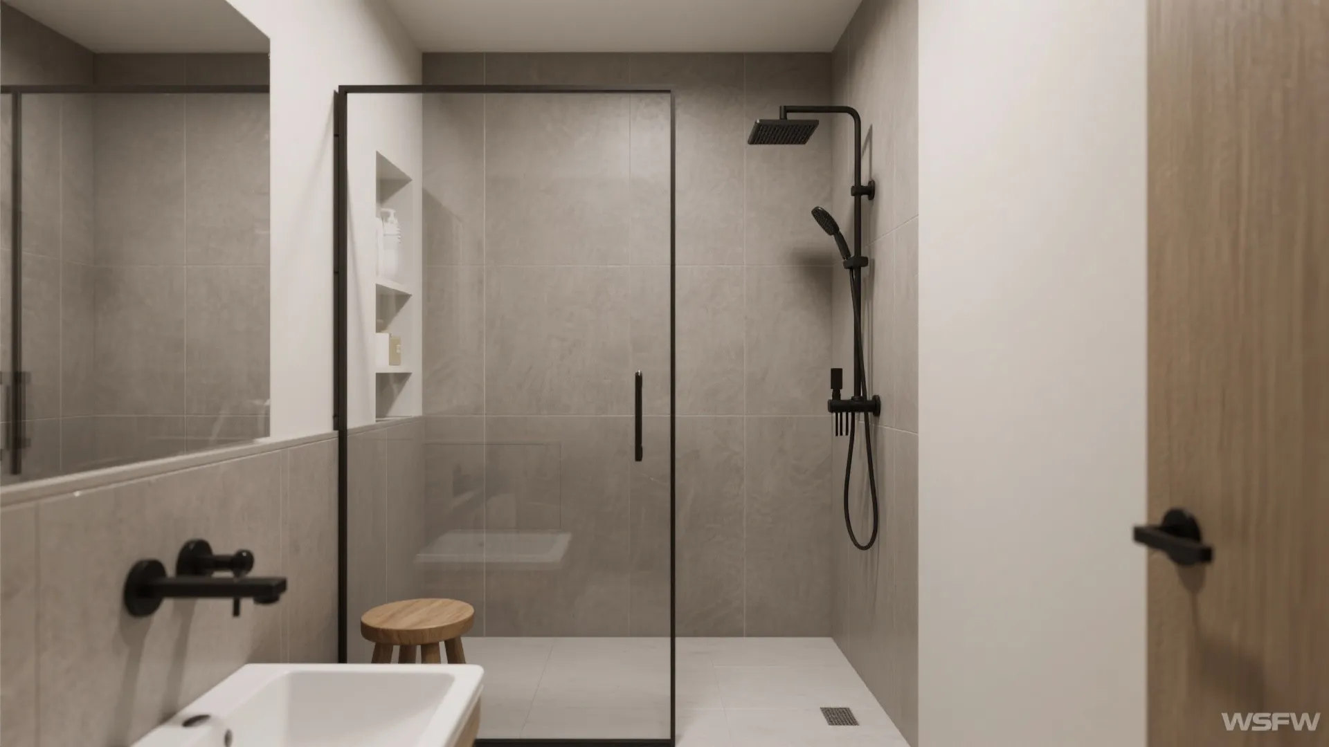 Large-Format Porcelain for Fewer Seams