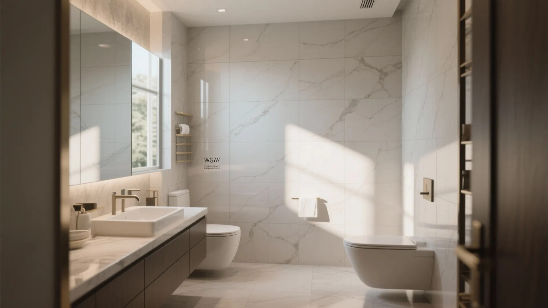 1. Large Format Tiles for a Seamless Look