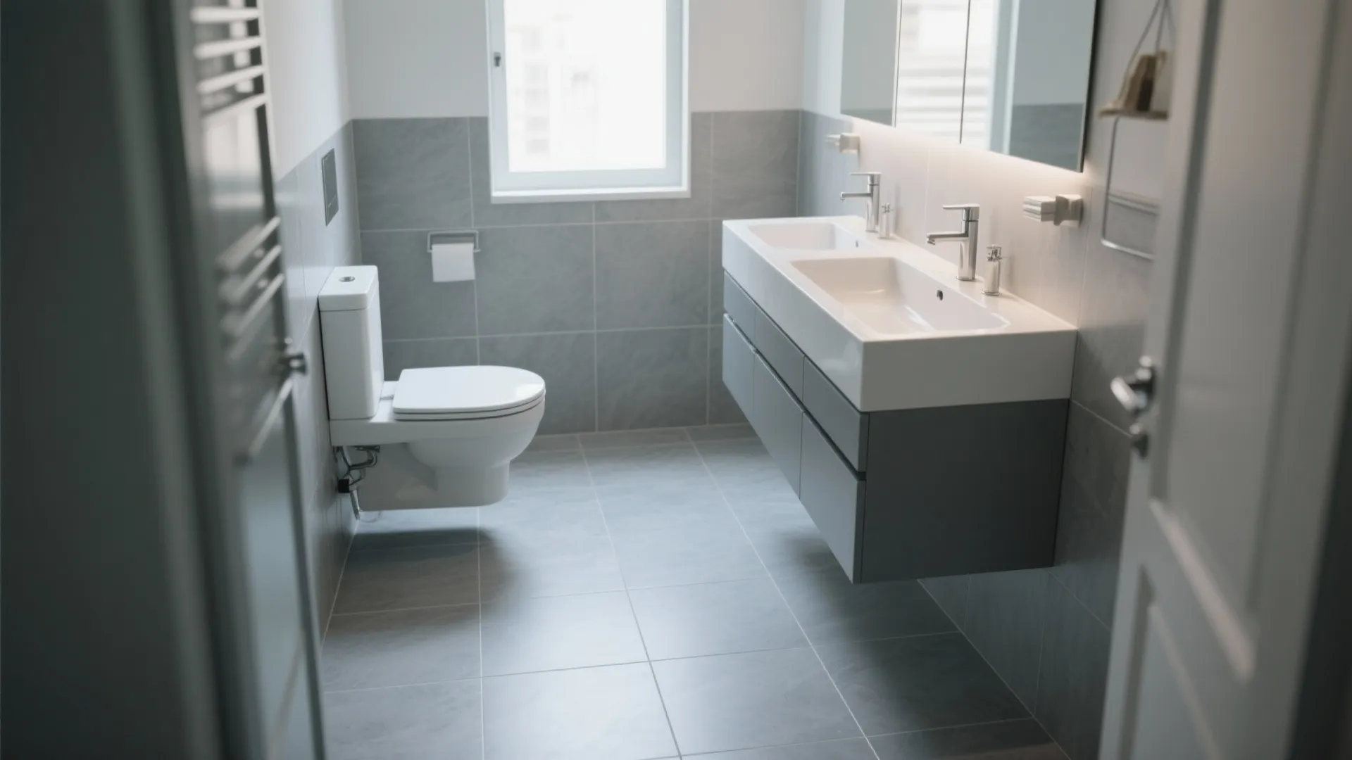 1. Large Format Tiles for a Seamless Look