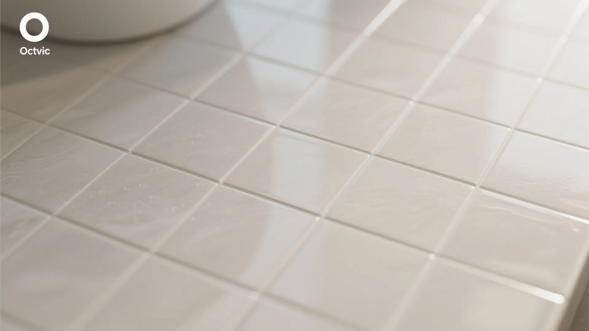 2. Opt for large-format tiles