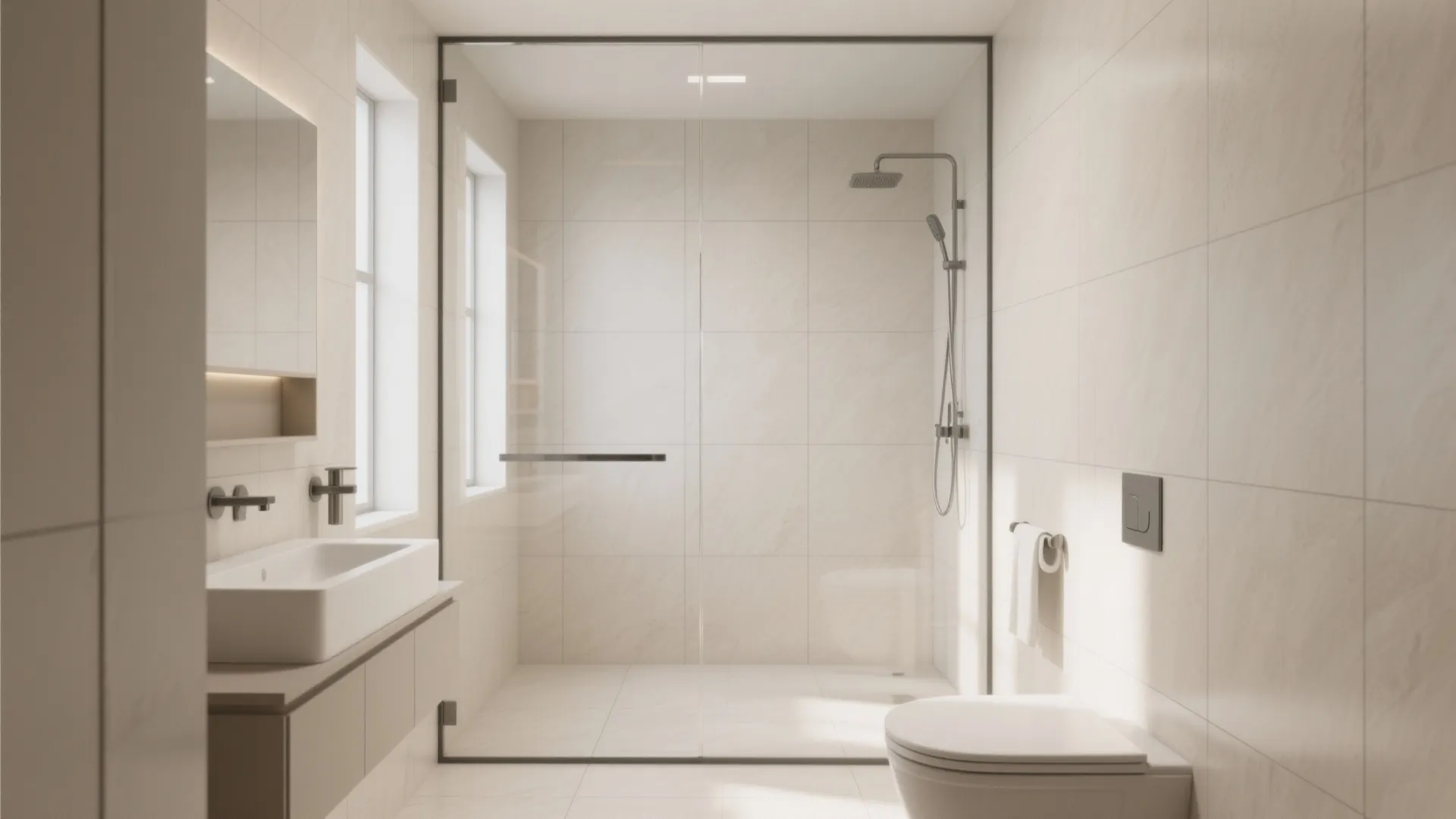 Large-Format Tiles for a Seamless Look