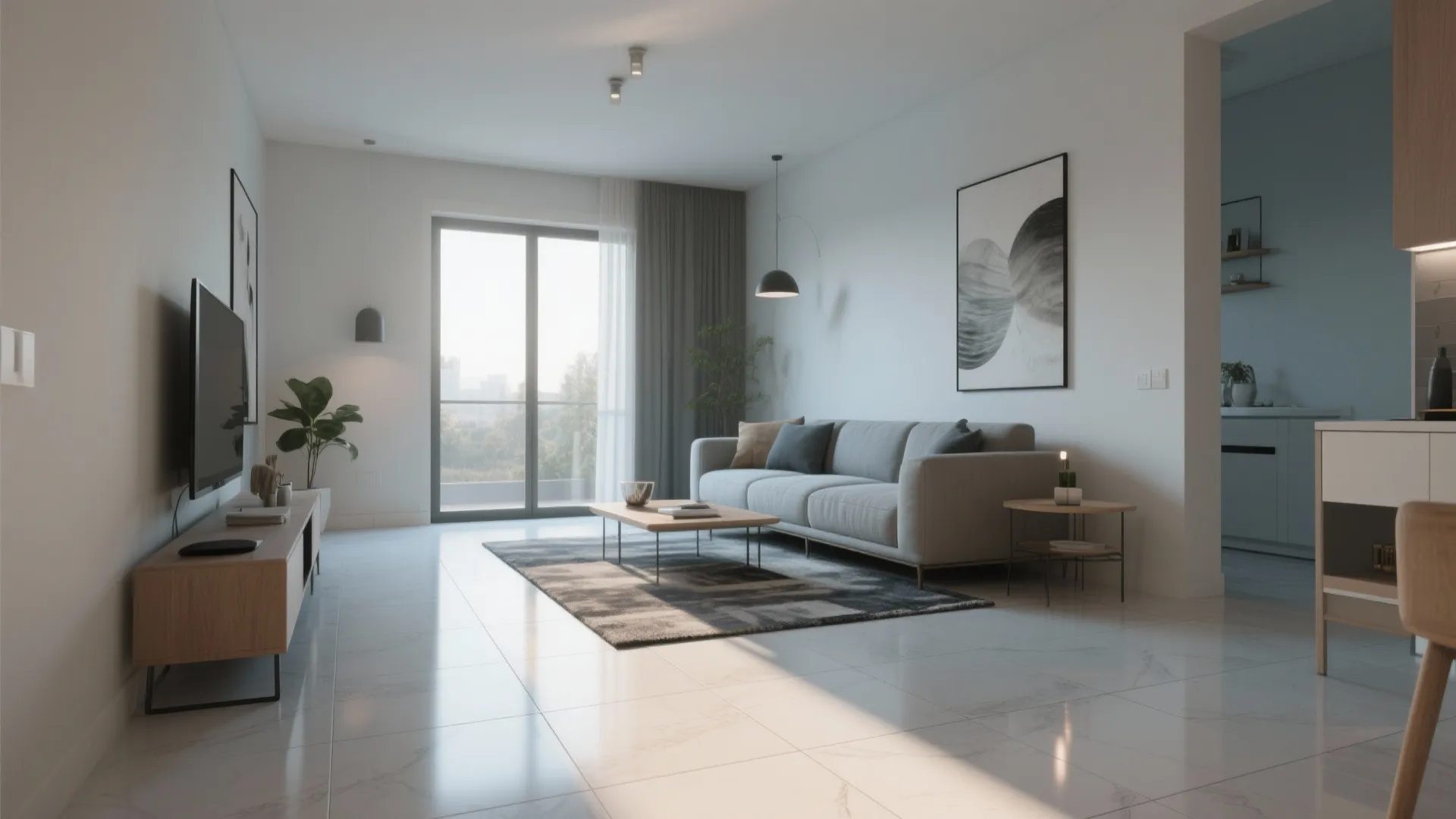 3. Large Format Tiles for a Sleek, Modern Look