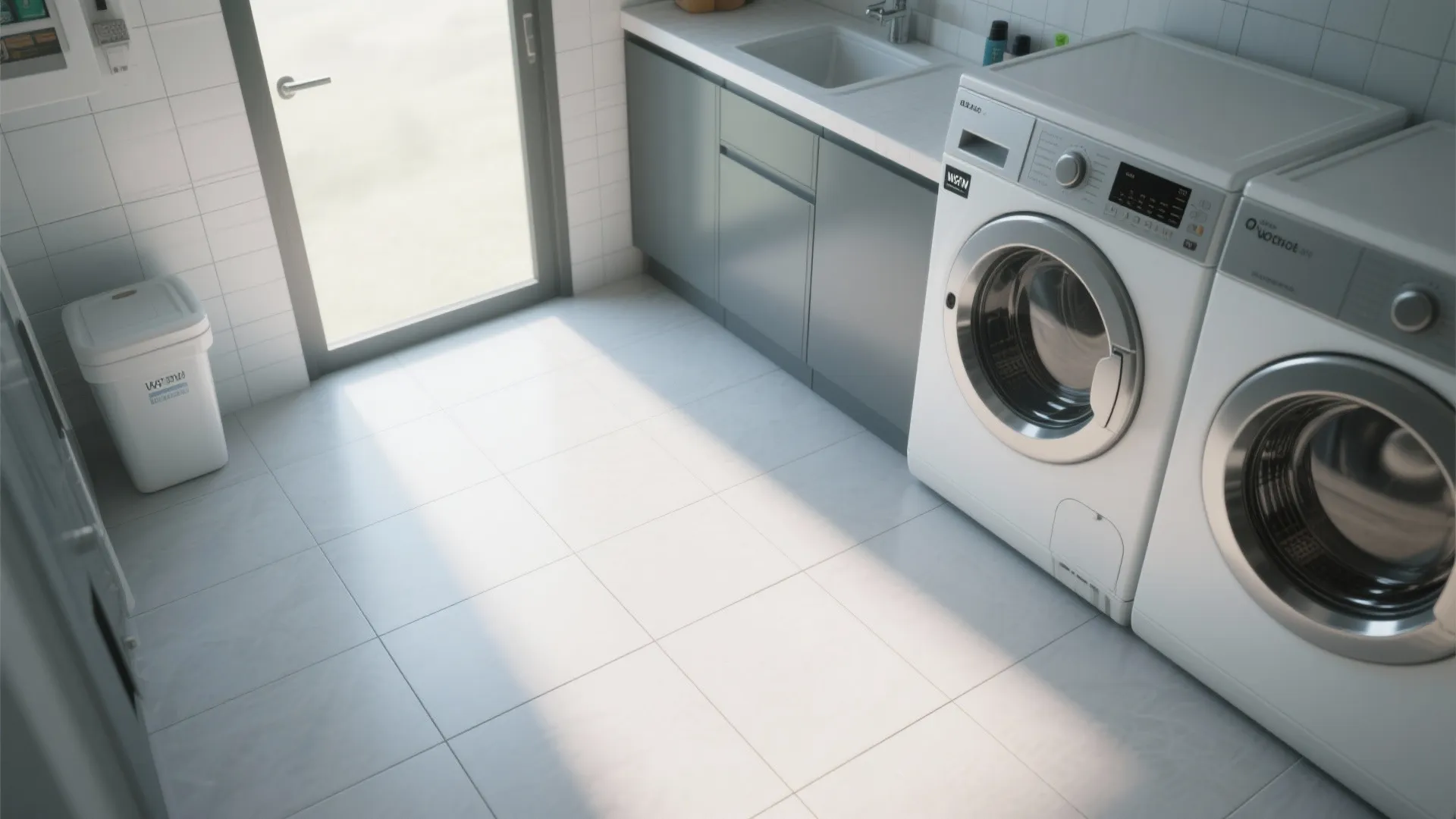 4. Large-format Tiles to Make Space Feel Bigger