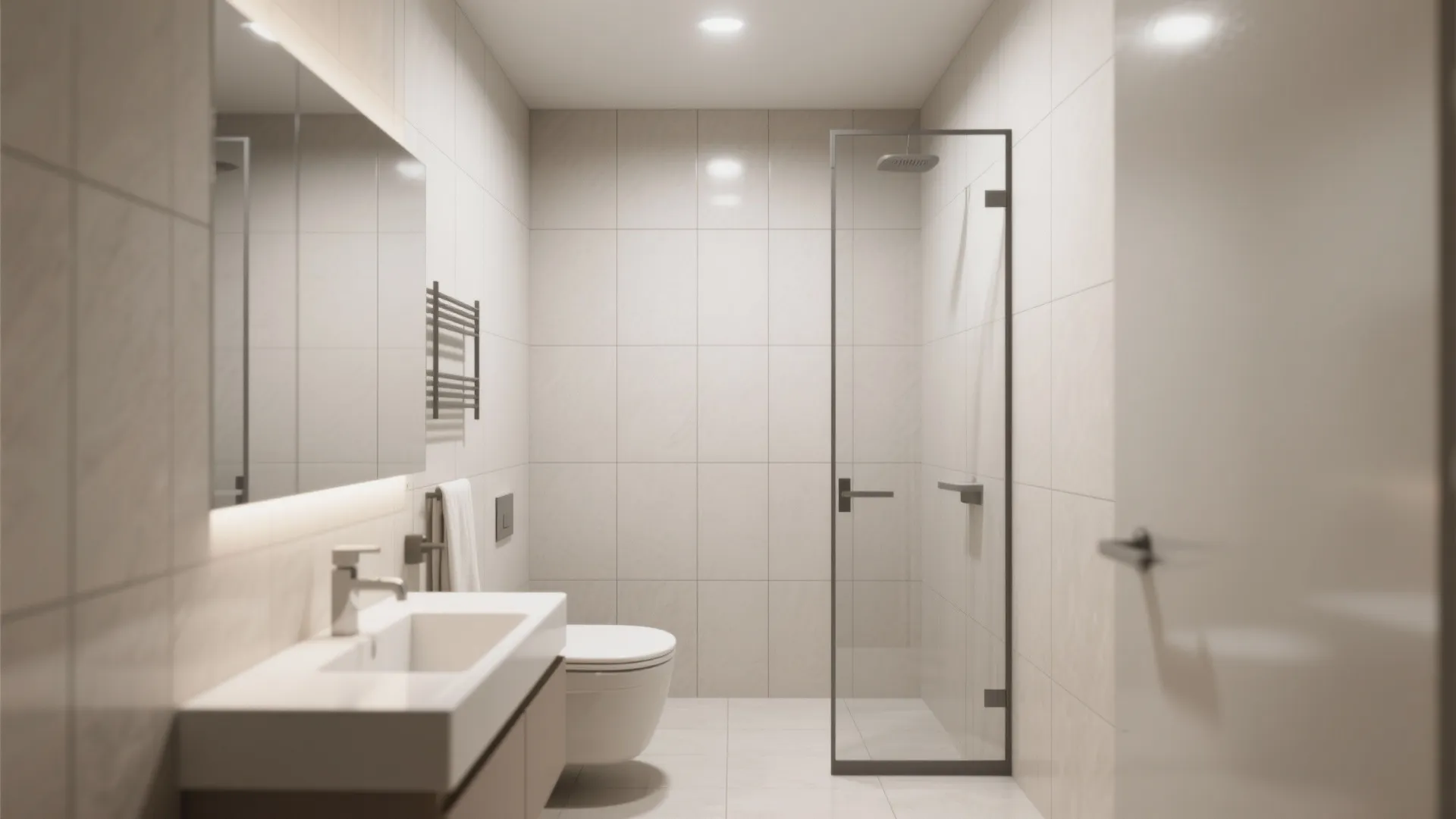 6. Large-Format Wall Tiles