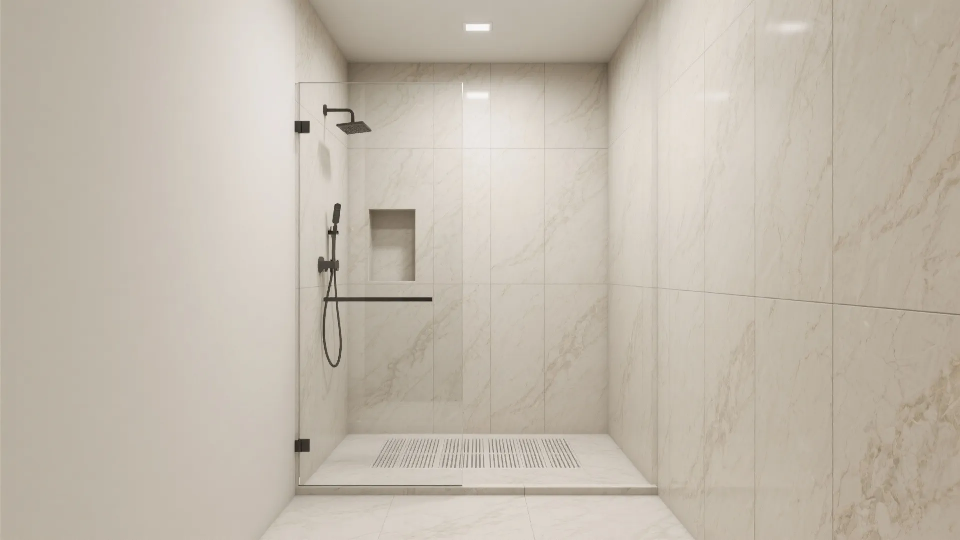 Large-Format Porcelain to Minimize Grout Lines