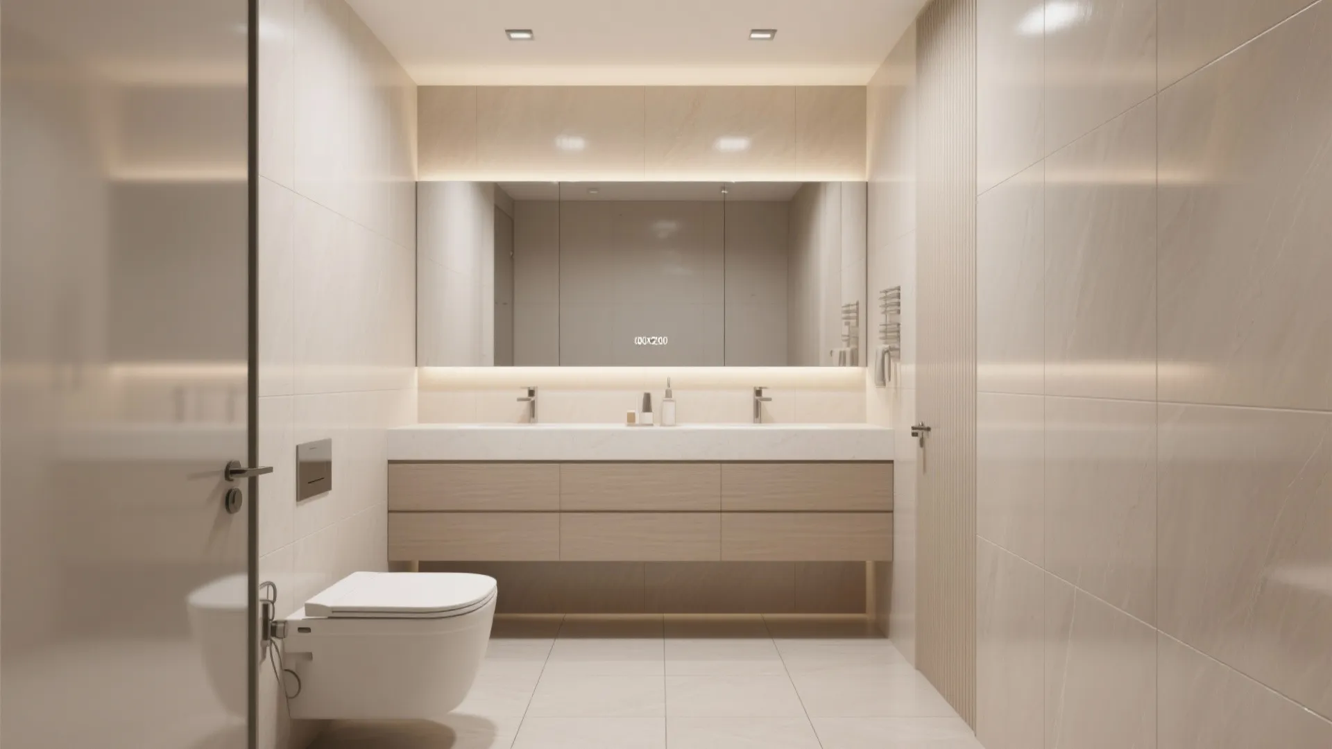 Large-Format Porcelain to Visually Stretch Space