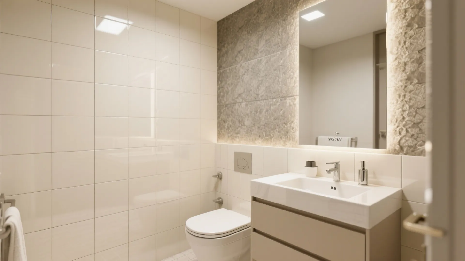 5. Large Format Gloss Tiles