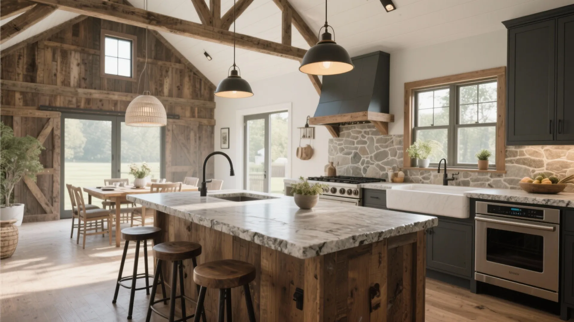 6. Generous Kitchen Island