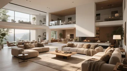 10 Furniture Ideas for Large Living Rooms