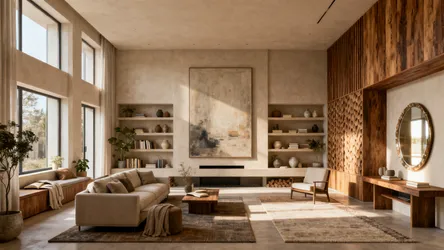 5 Big-Wall Decor Ideas for Large Living Rooms