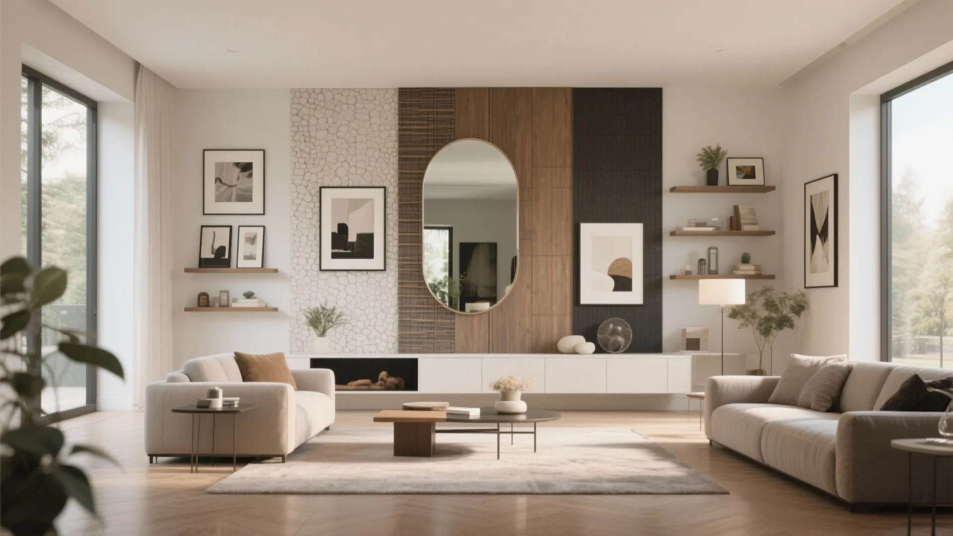 10 Large Living Room Wall Ideas: Creative and Functional Ways to Style Large Living Room Walls