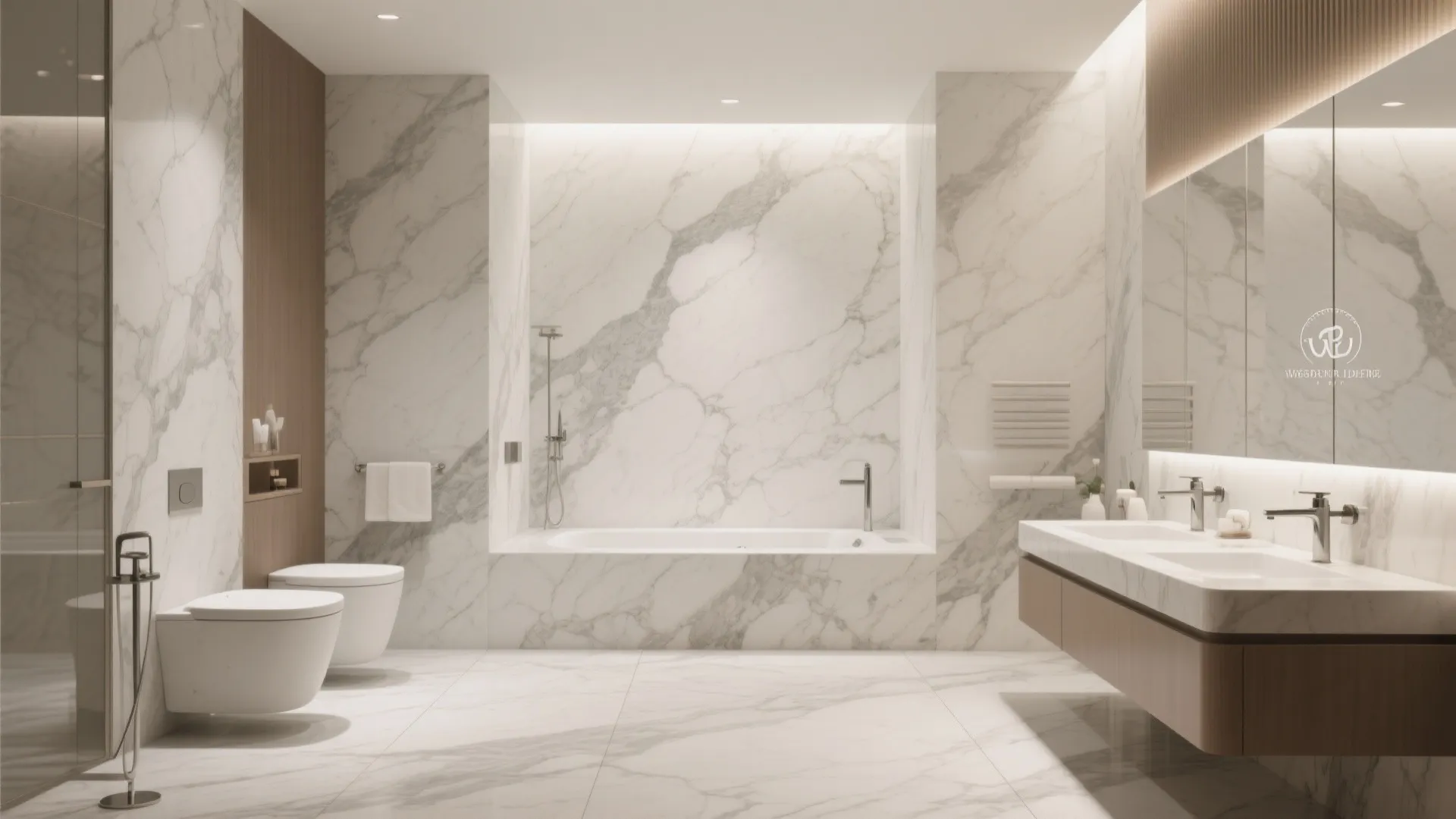 5. Large-Format Marble Slabs