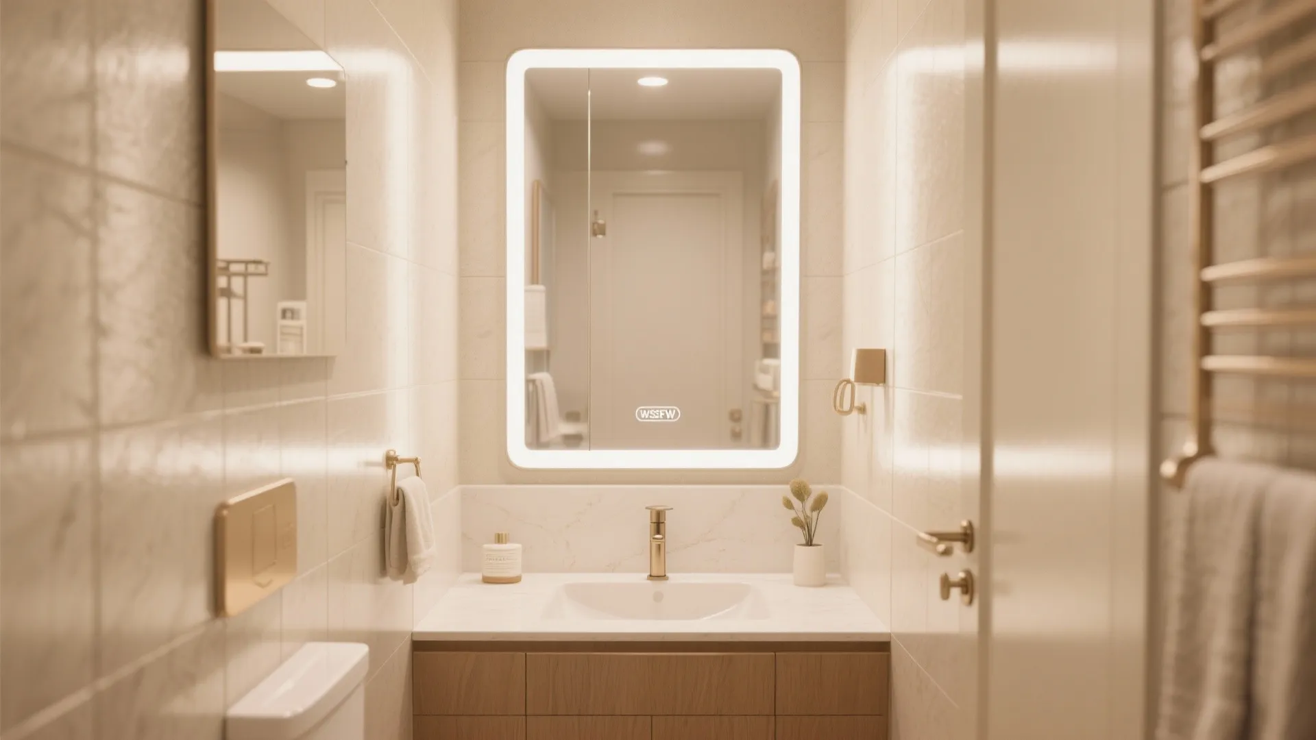 3. Large Mirrors, Narrow Walls