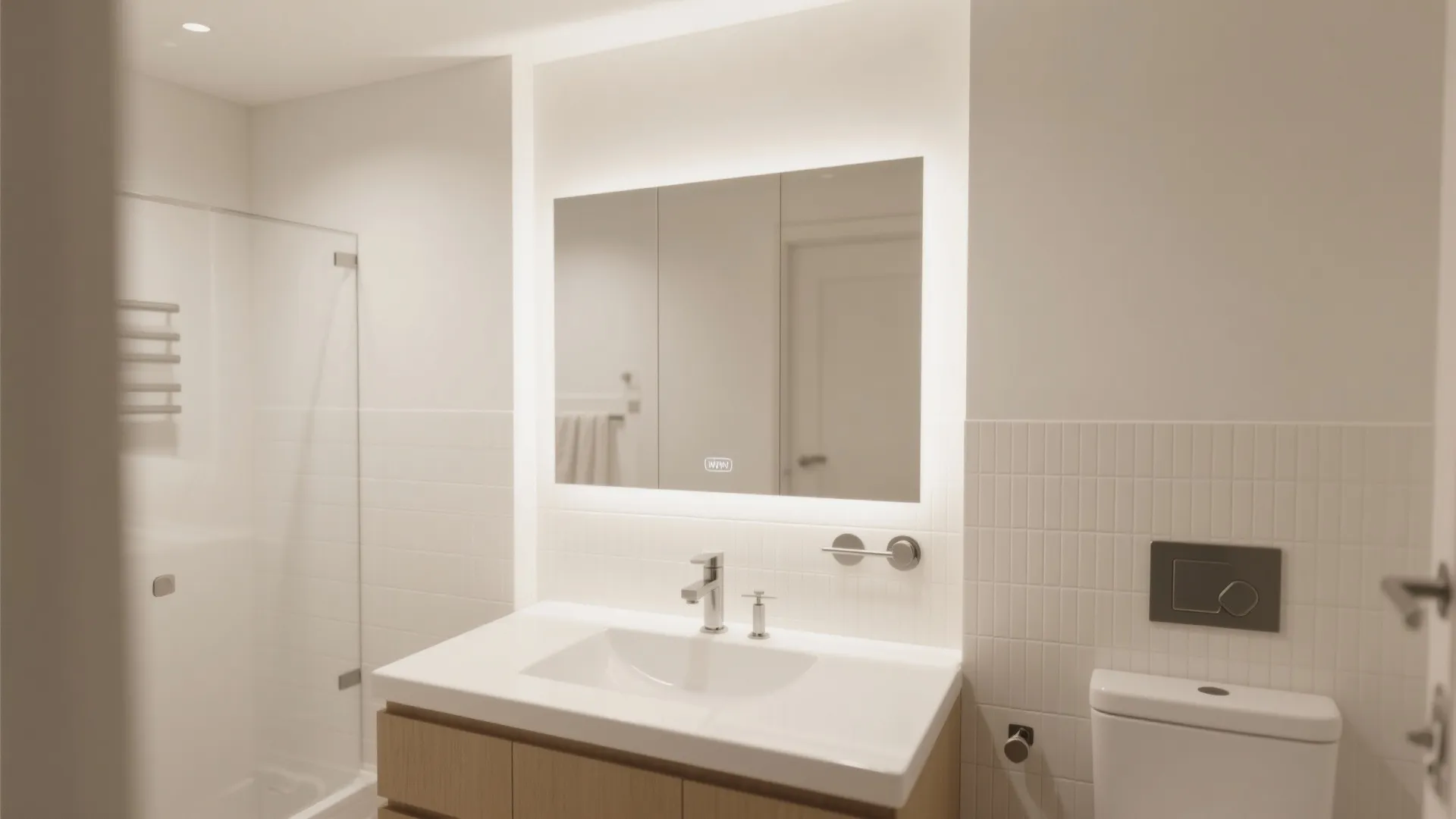 3. Add a Large Mirror