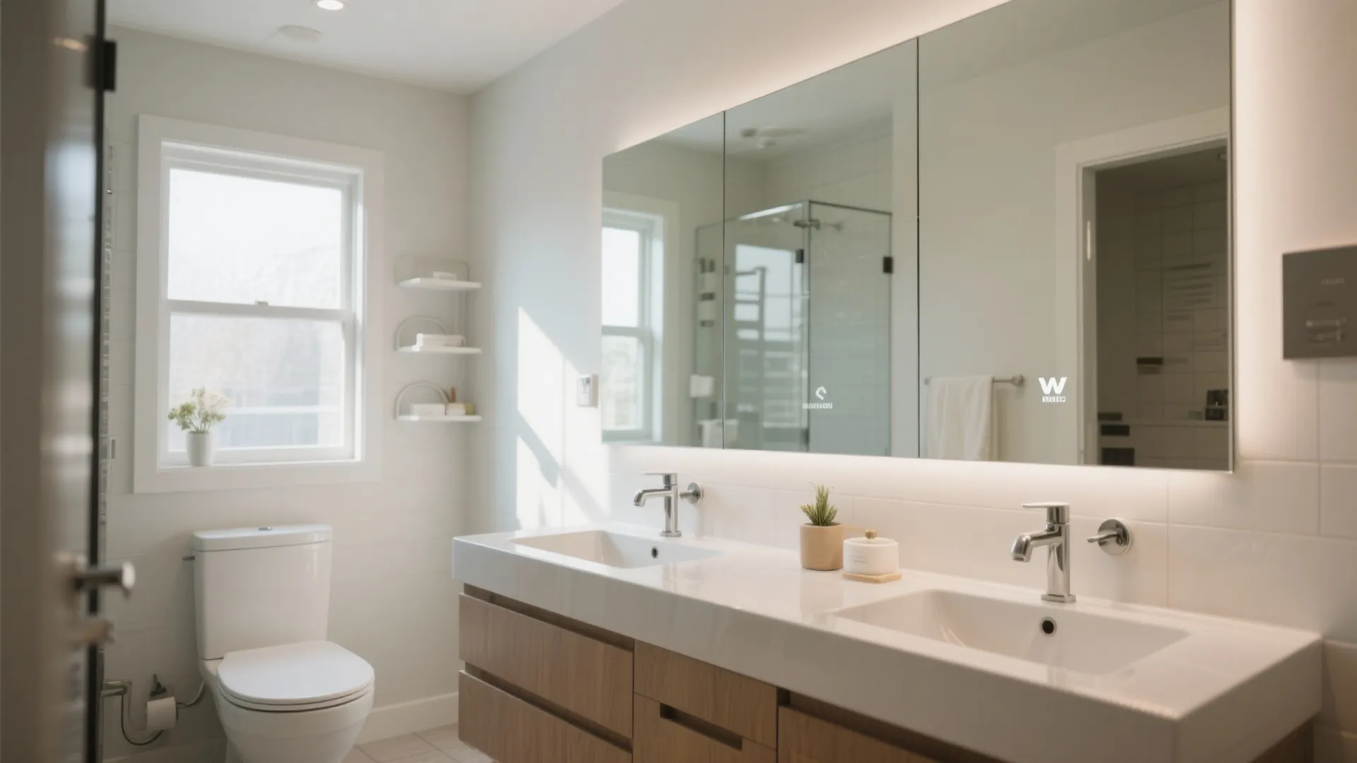 9. Add a Large Mirror