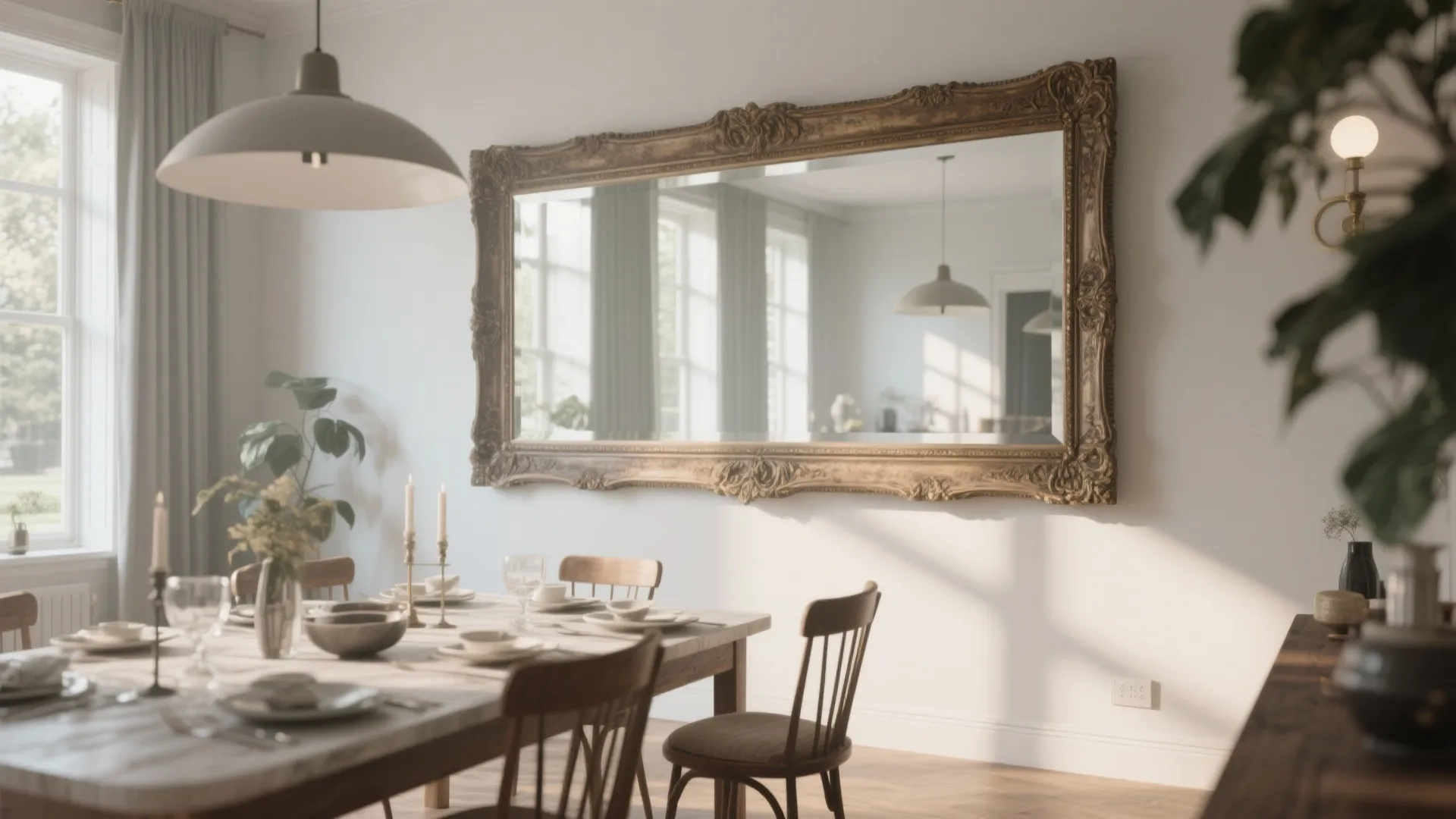 6. Large Mirror Illusion