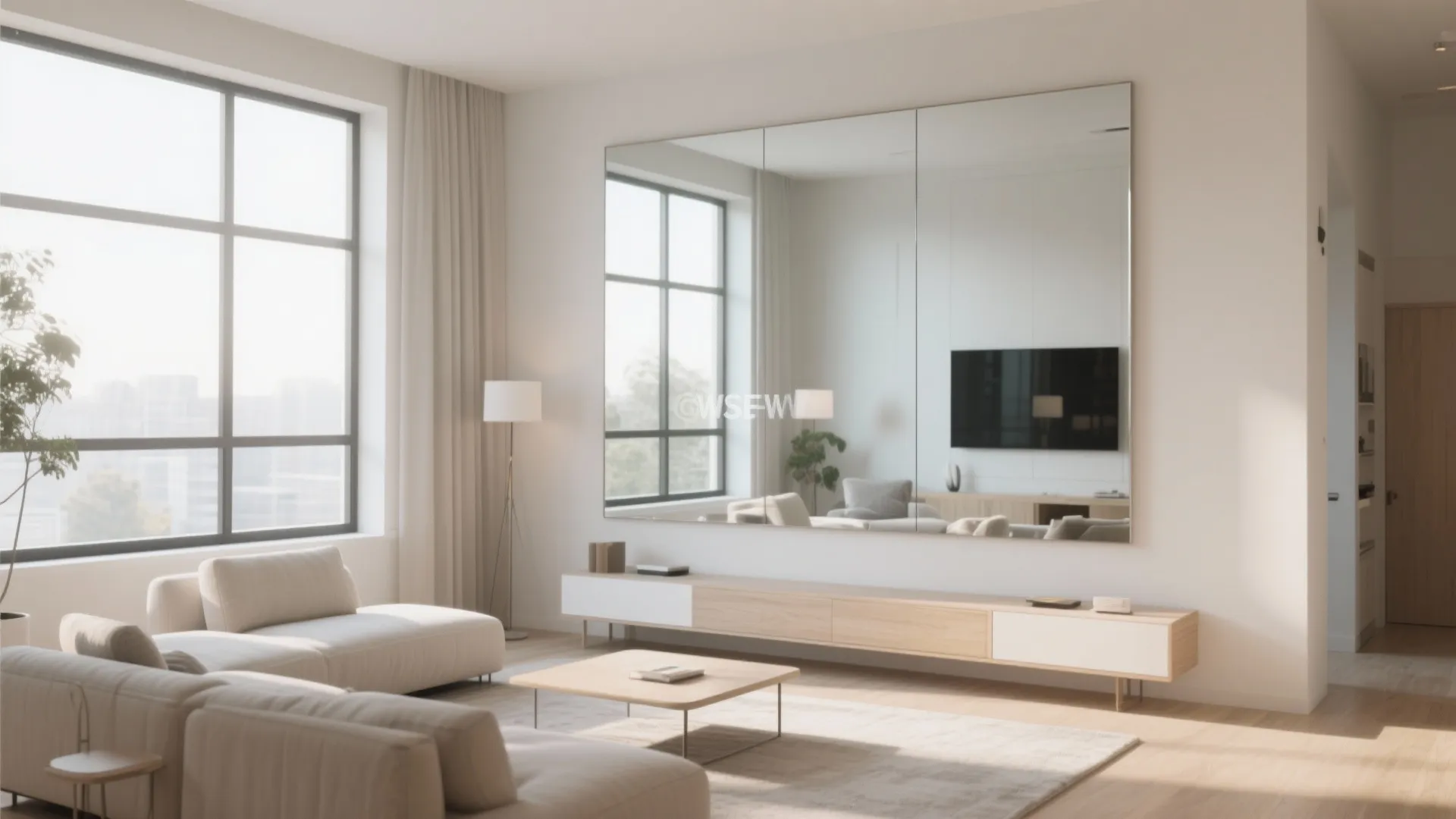 6. Glass or Mirror Panels