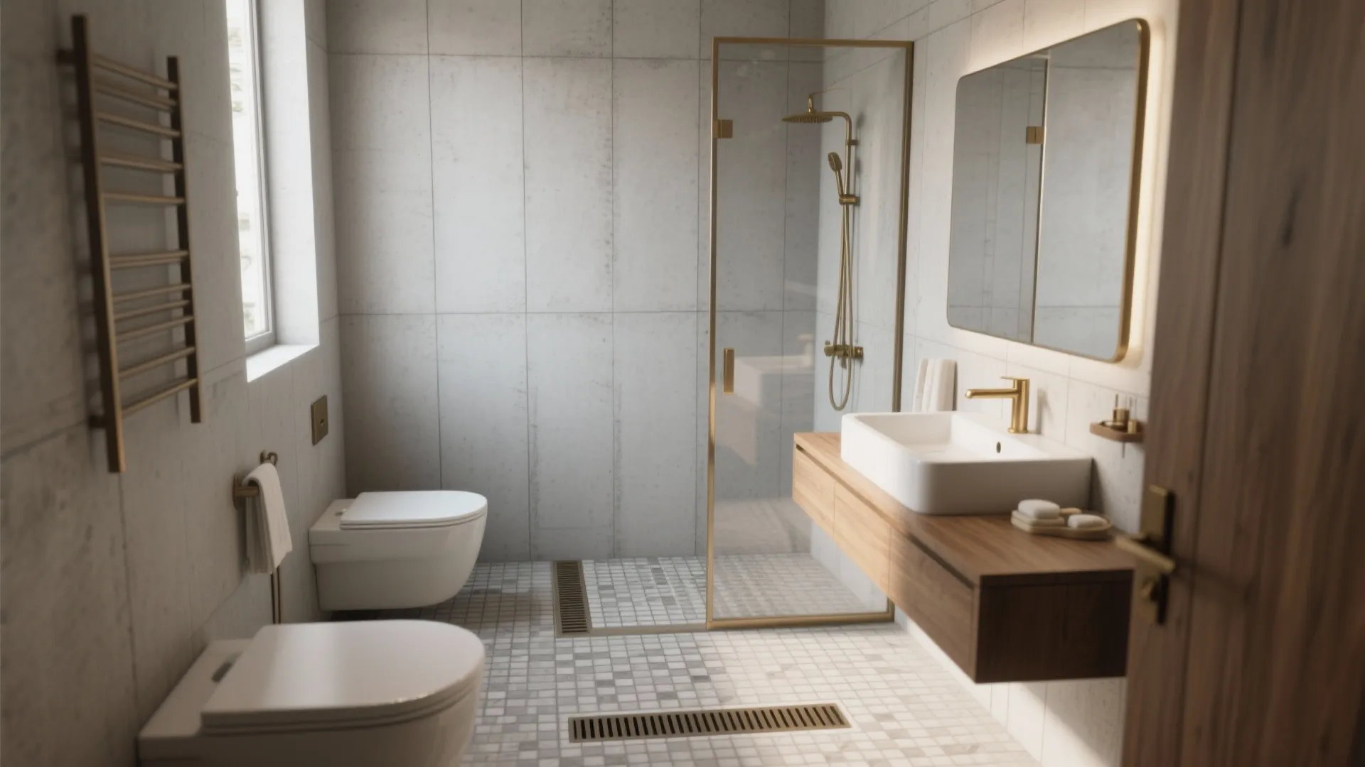 Large-Format on Walls, Mosaics Underfoot