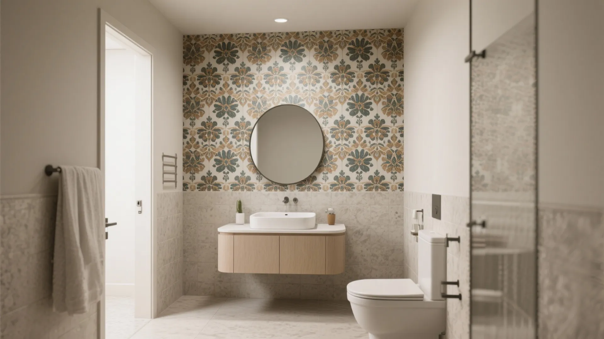 2. Large-Scale Motifs on One Accent Wall
