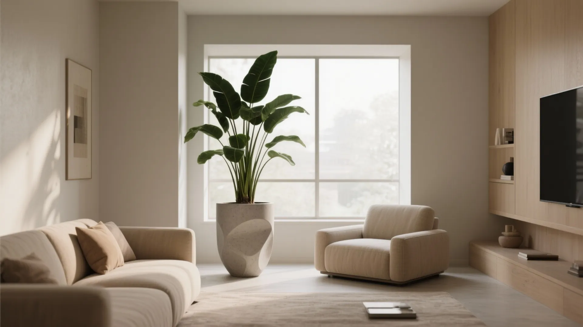 Big Planters for Living Room: How to Transform Small Spaces: 1 Minute to Style Up: Quick Guide to Oversized Planters Indoors