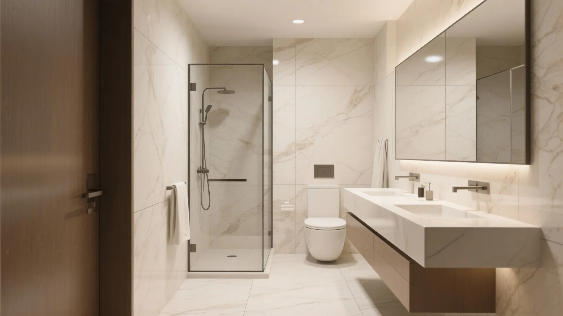 Go Big with Large‑Format Porcelain