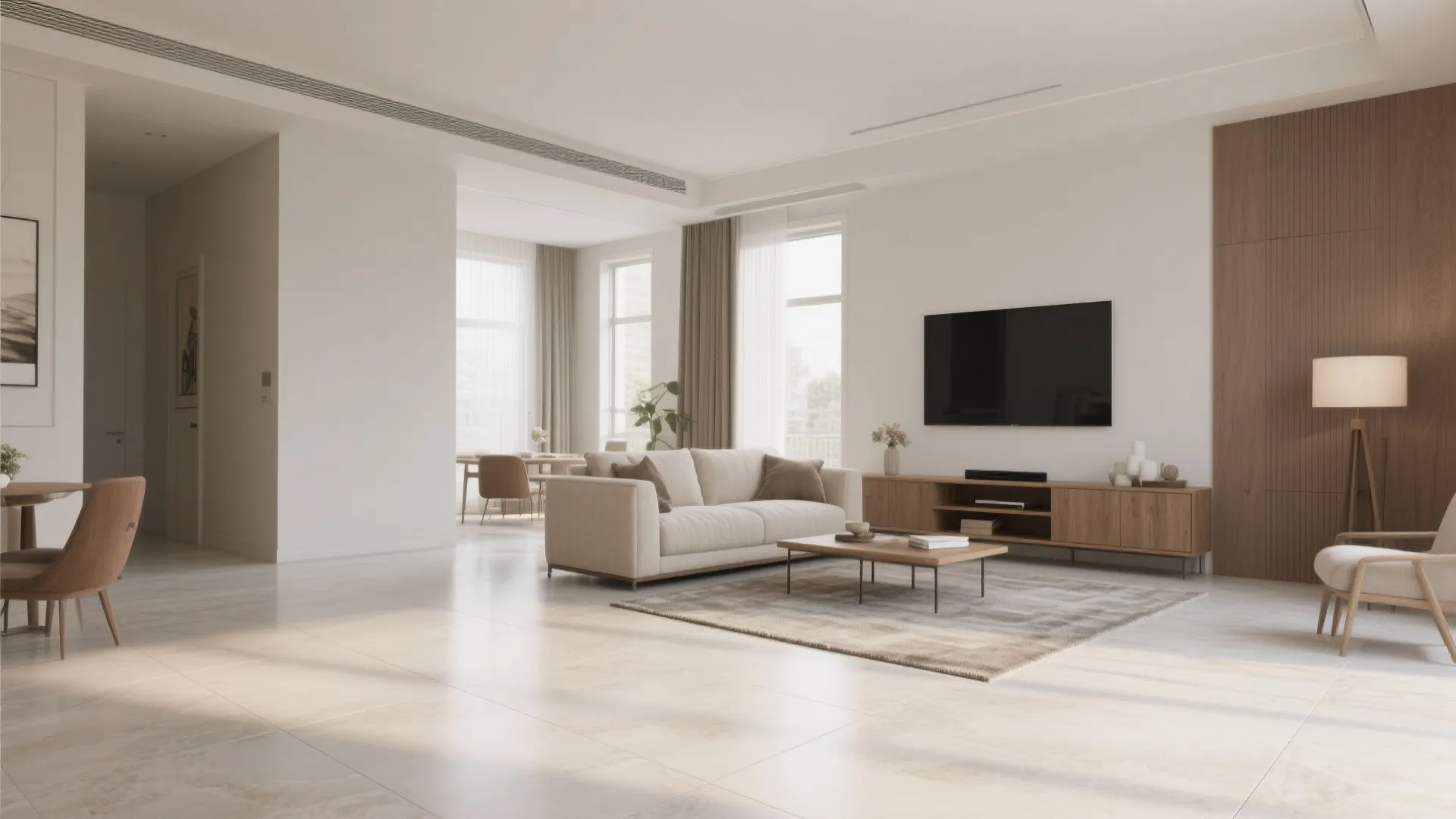 Large-Format Porcelain for Seamless Scale