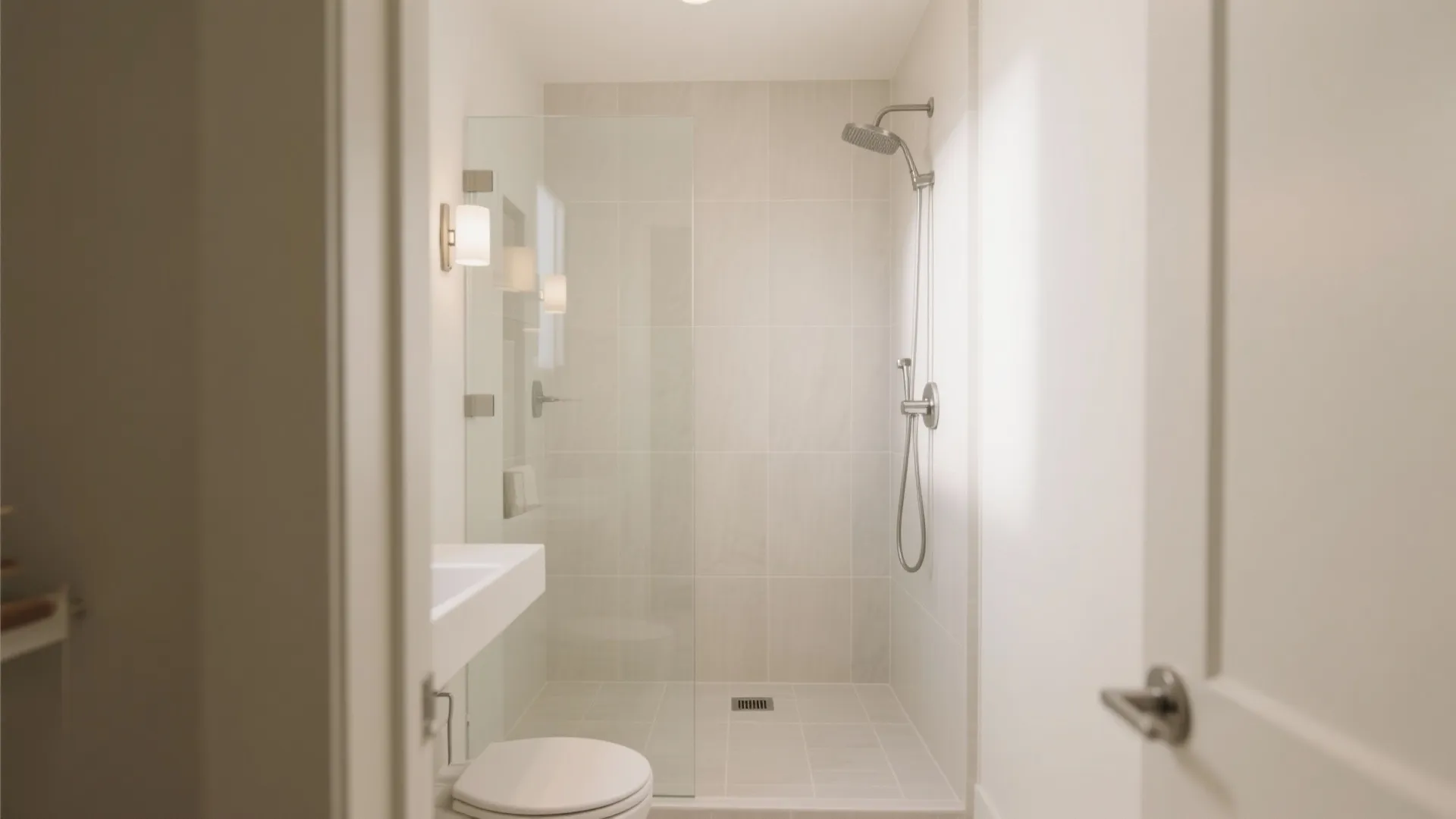 Large-Format Porcelain for a Seamless, Airy Look