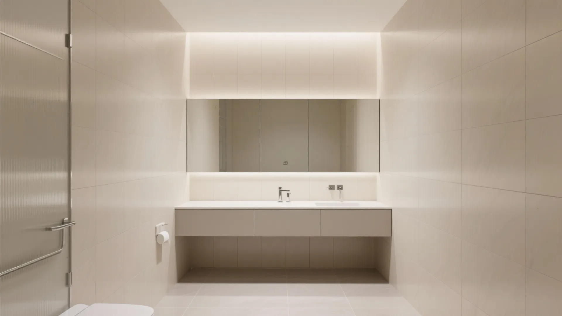 Calm Neutrals with Large-Format Porcelain