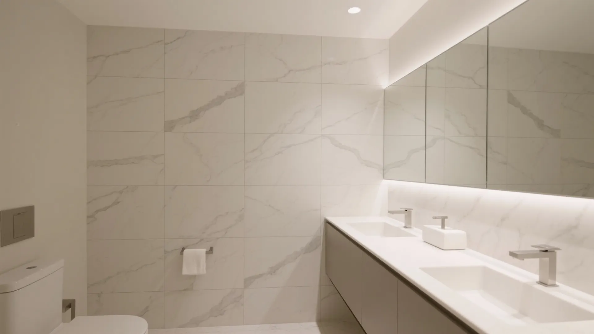 Large-Format Porcelain for a Seamless Look