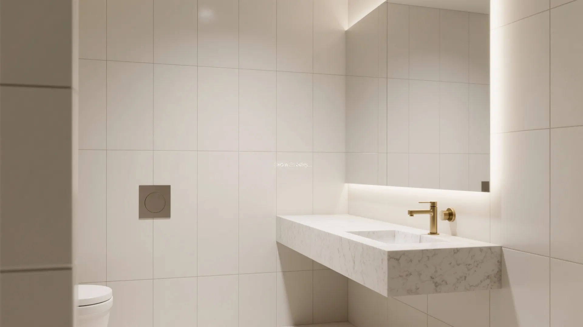 Large-Format Porcelain, Fewer Grout Lines