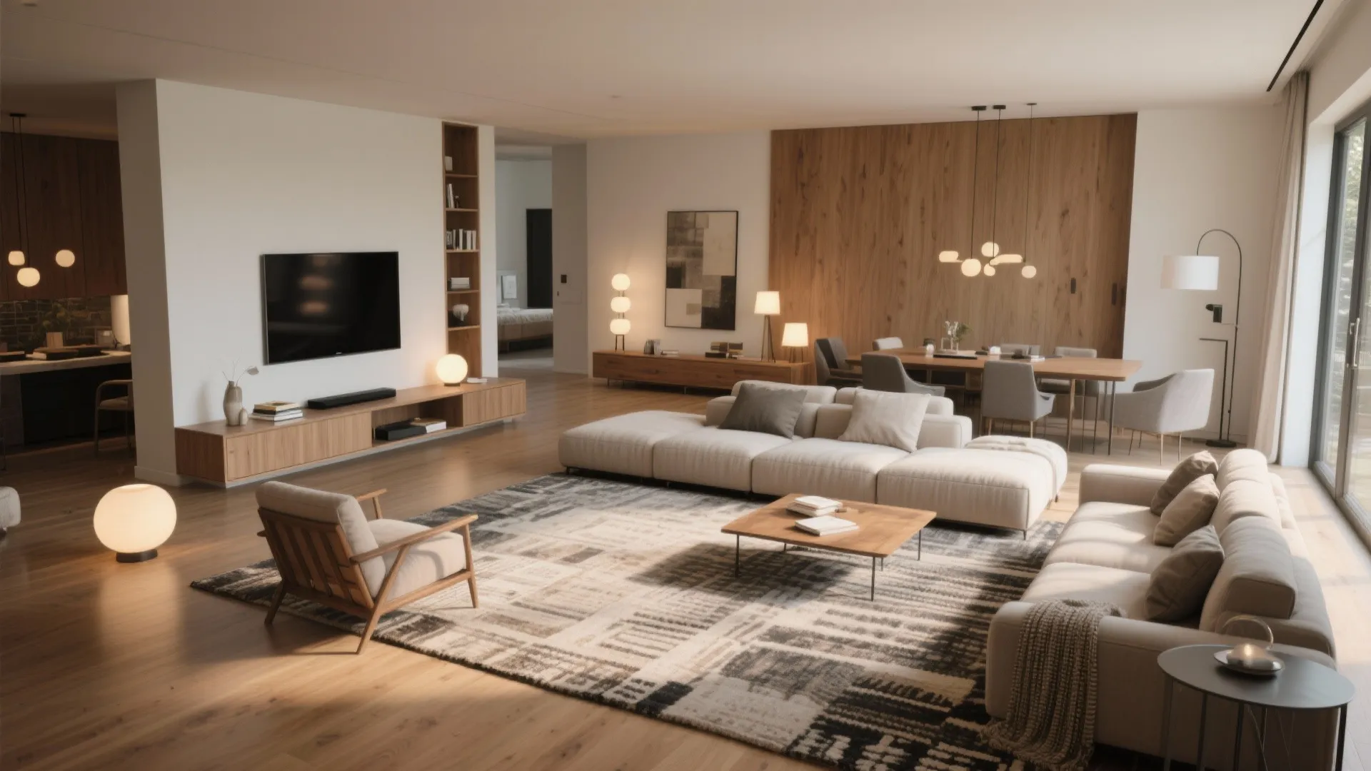 Large Living Space Ideas: 5 Designer Tips: Practical and creative solutions I use for big living areas — zoning, lighting, storage, flexible partitions and social kitchens