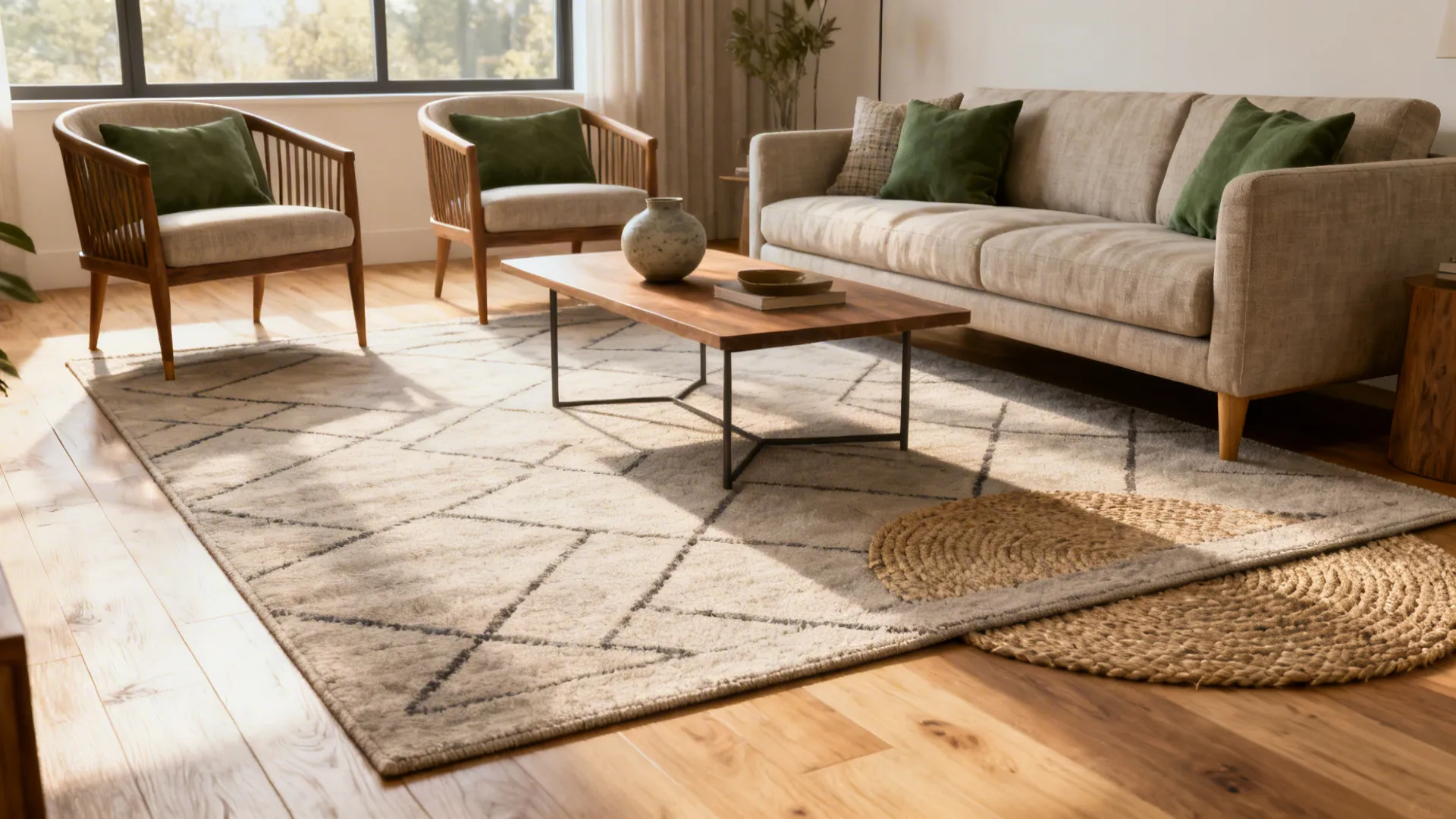 Large Area Rugs: 5 Living Room Ideas