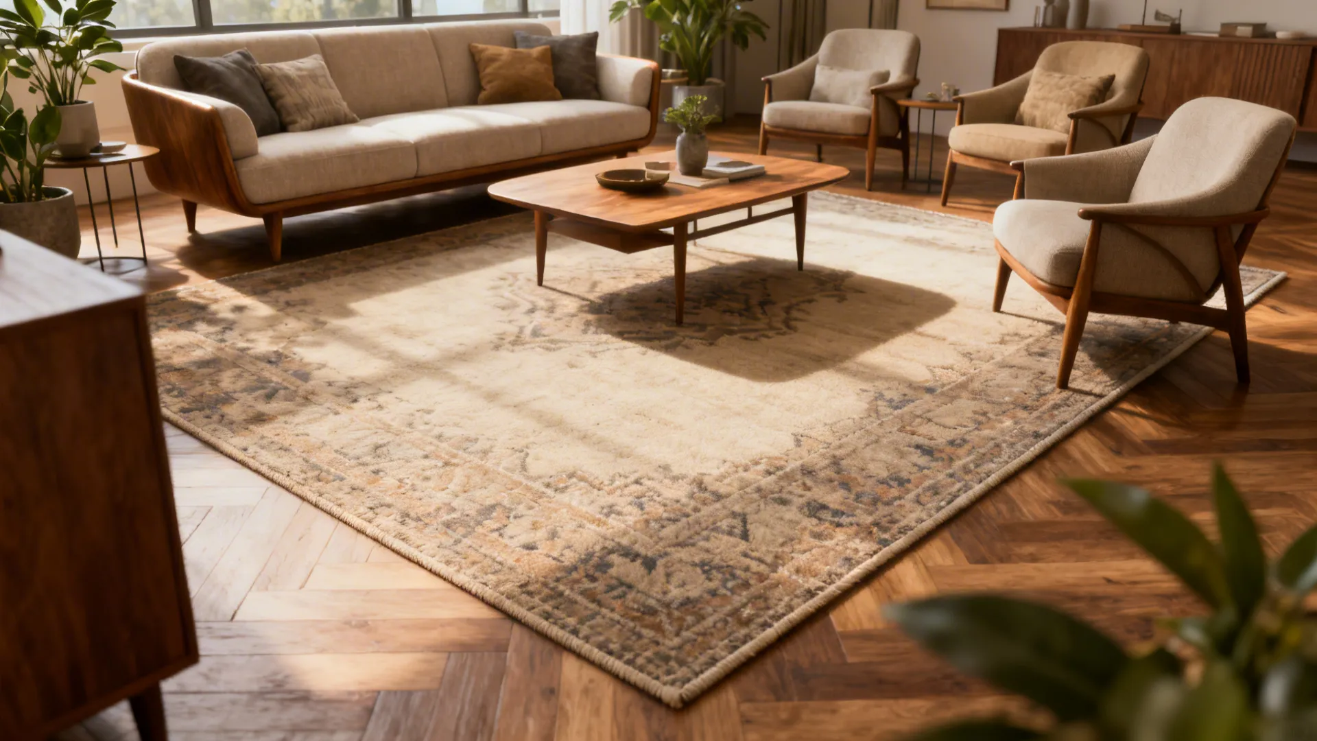 Living Room Rug Size Guide: 5 Smart Ideas