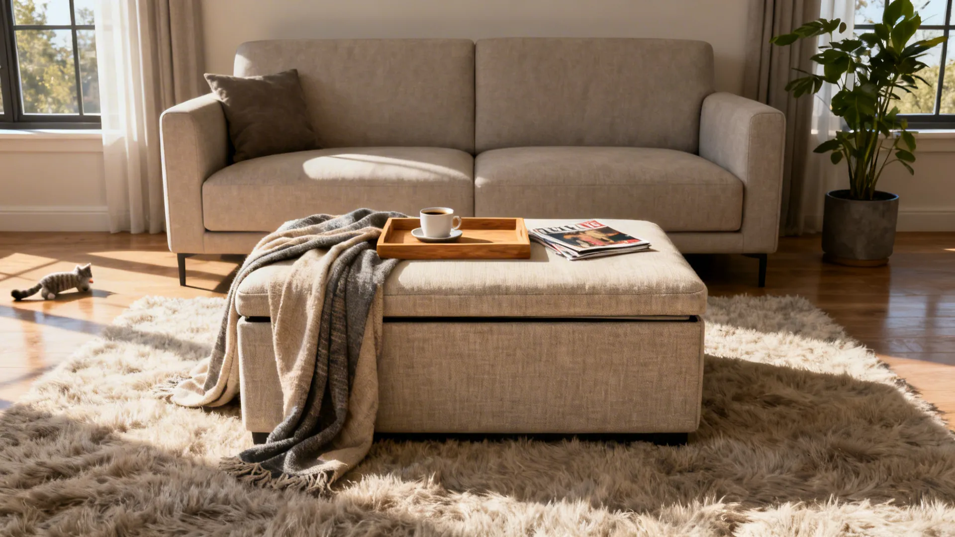 5 Smart Large Storage Ottoman Ideas