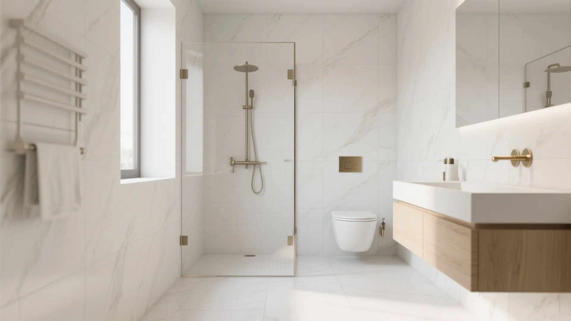 Large-Format Light Tiles, Big-Space Feel