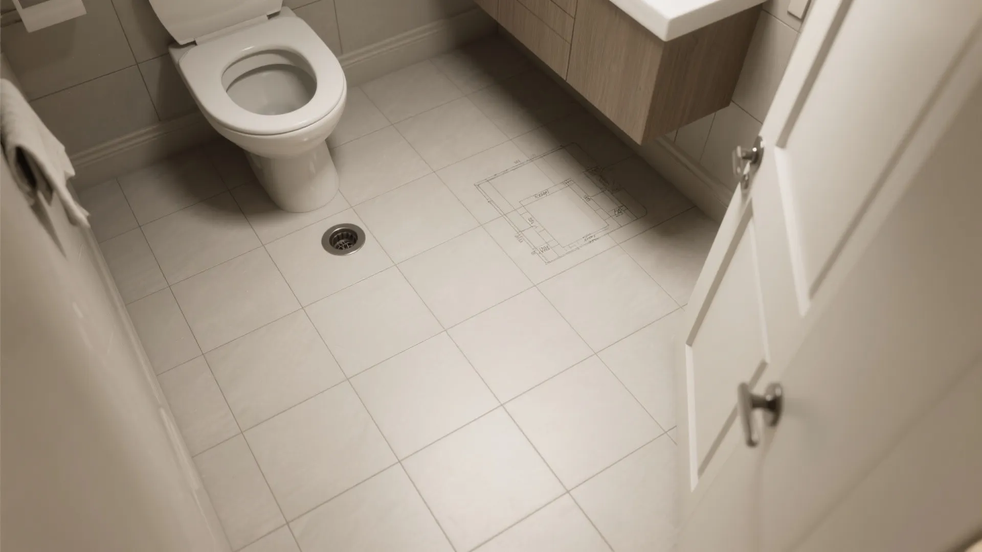 2) Large-Format Porcelain to Minimize Grout Lines