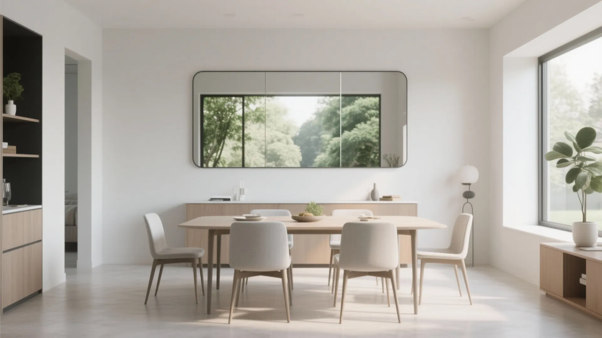 Large Statement Wall Mirror