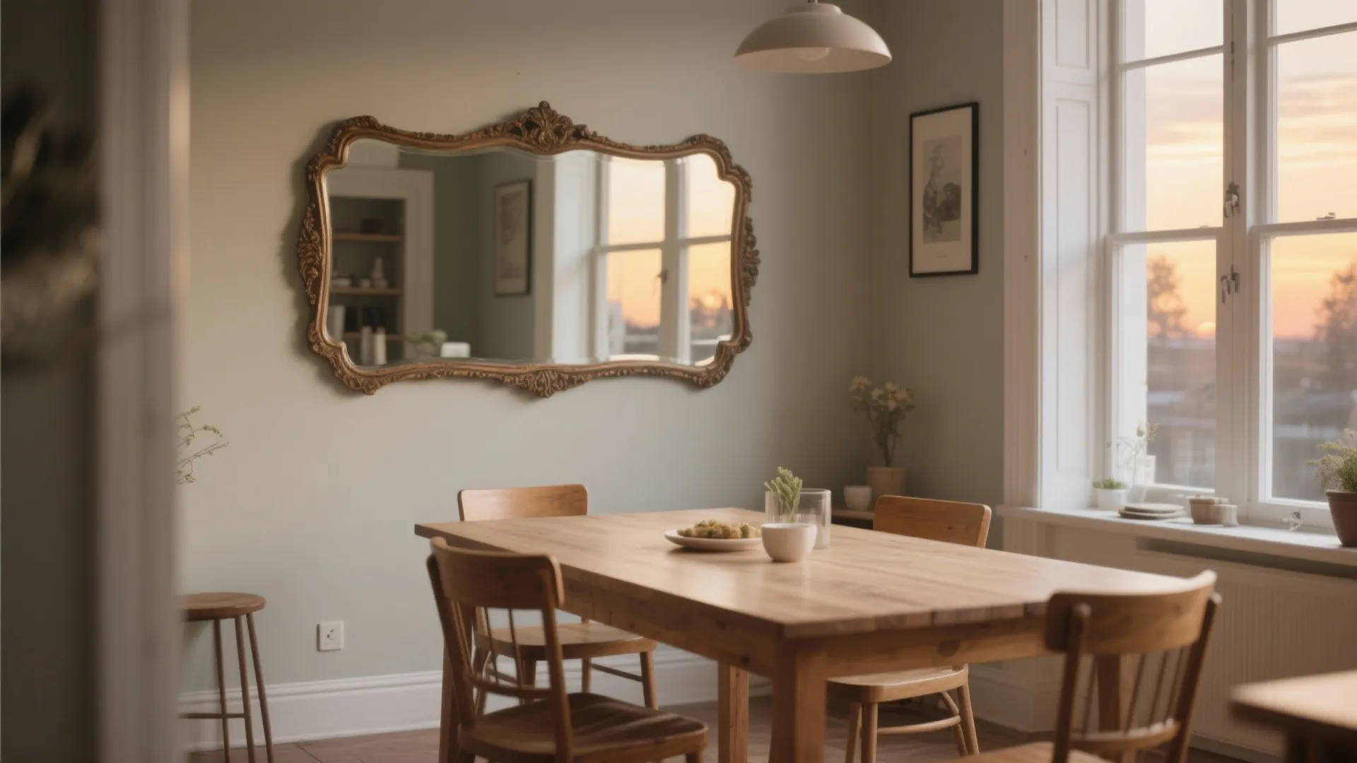 Large Statement Wall Mirror
