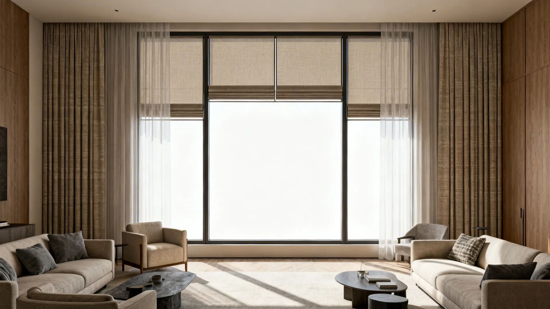 5 Stylish Blinds for Large Living Room Windows