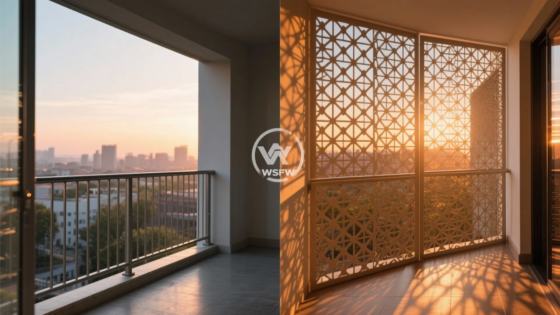 Laser-Cut Metal Screens For Privacy