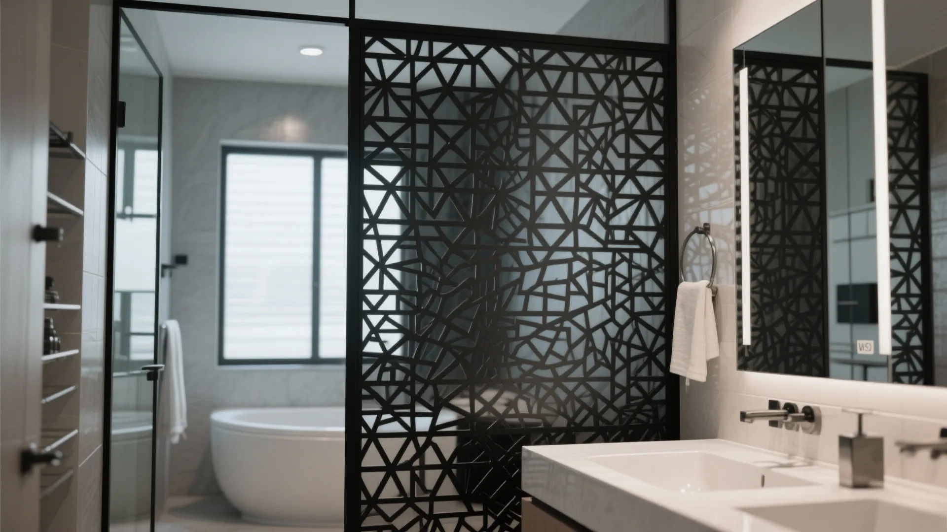 2. Laser-Cut Metal Screens