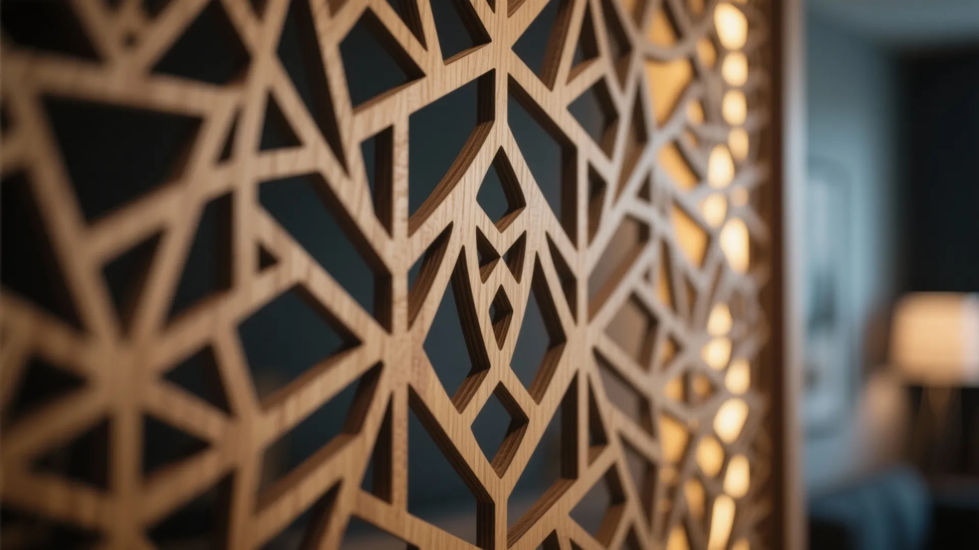 Decorative Laser-Cut Wooden Panels