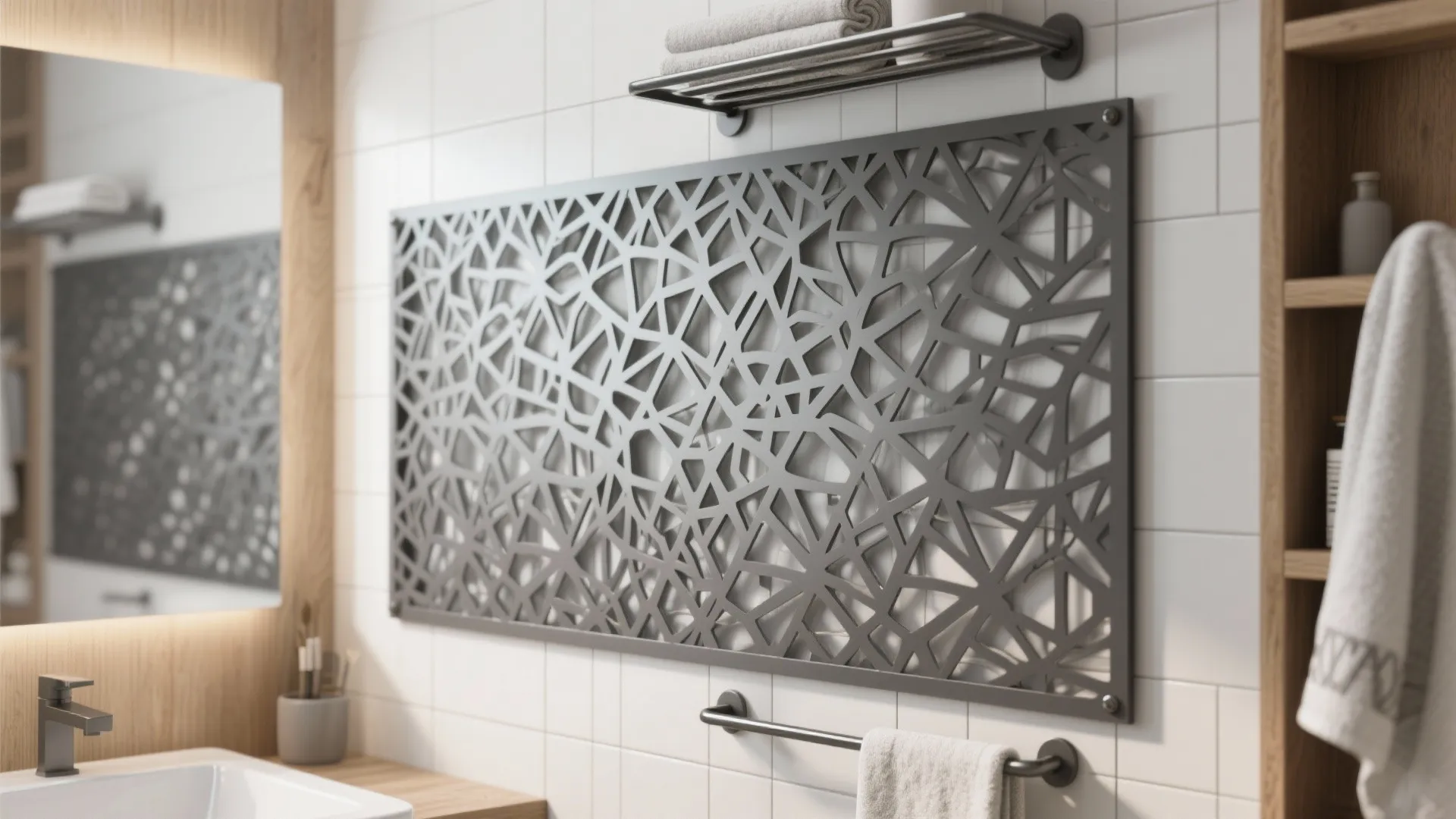 2. Laser-Cut Geometric Screens