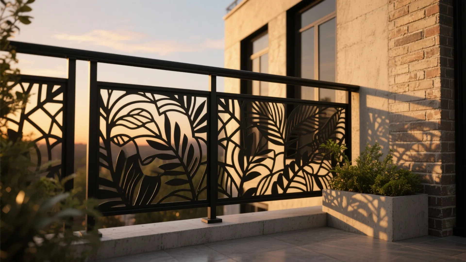 Laser-Cut Steel Screens and Patterns