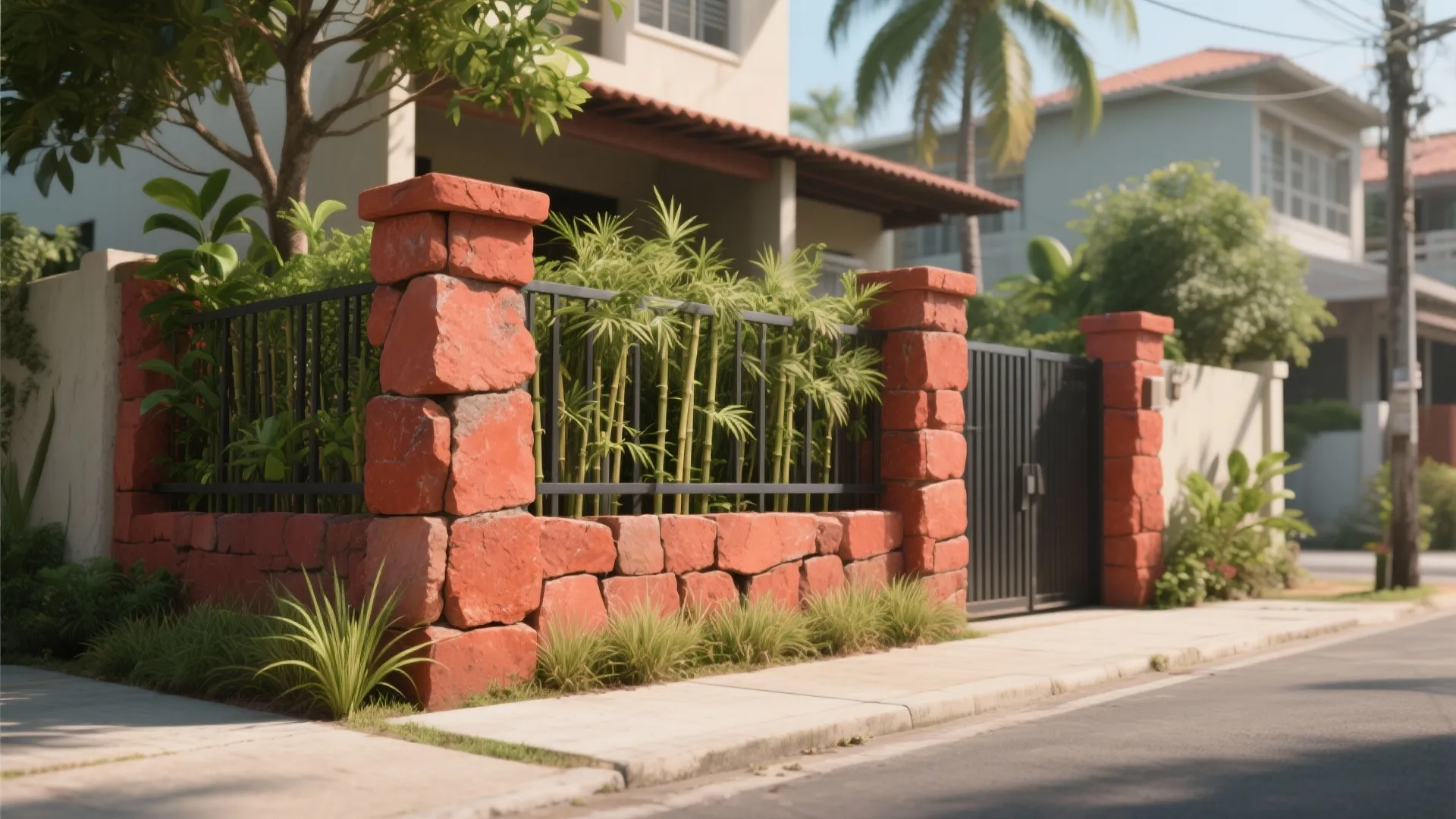5 Laterite Stone Compound Wall Designs: A designer’s guide to small-plot boundary walls in laterite